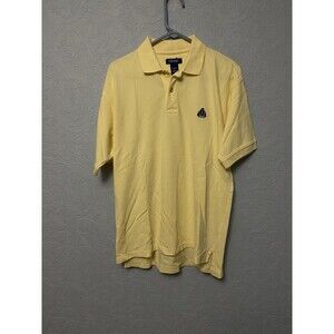 Izod Mens Size Medium Interlock Polo Shirt A33